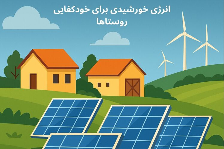 توسعه نیروگاه‌های خورشیدی روستایی؛ راهی برای خودکفایی انرژی محلی